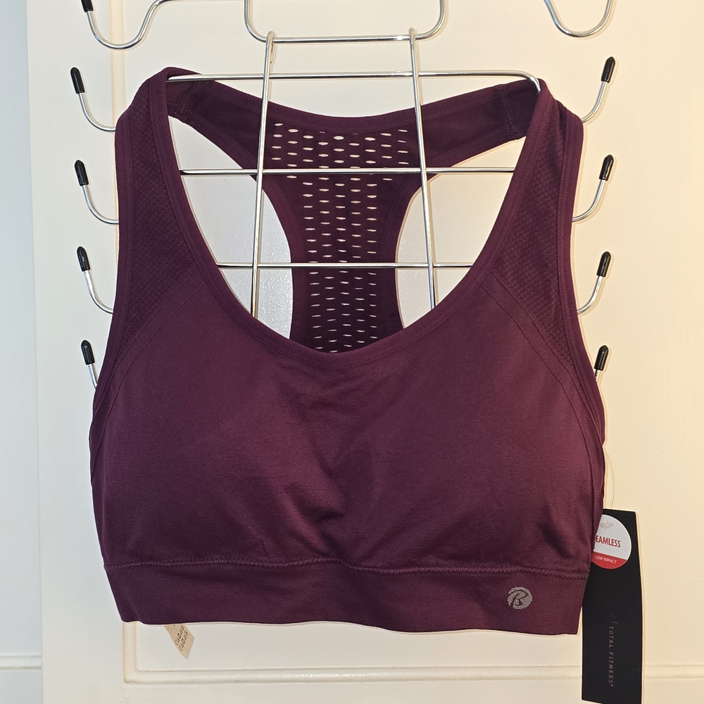 NEW Bally Deep Purple Sports Bra